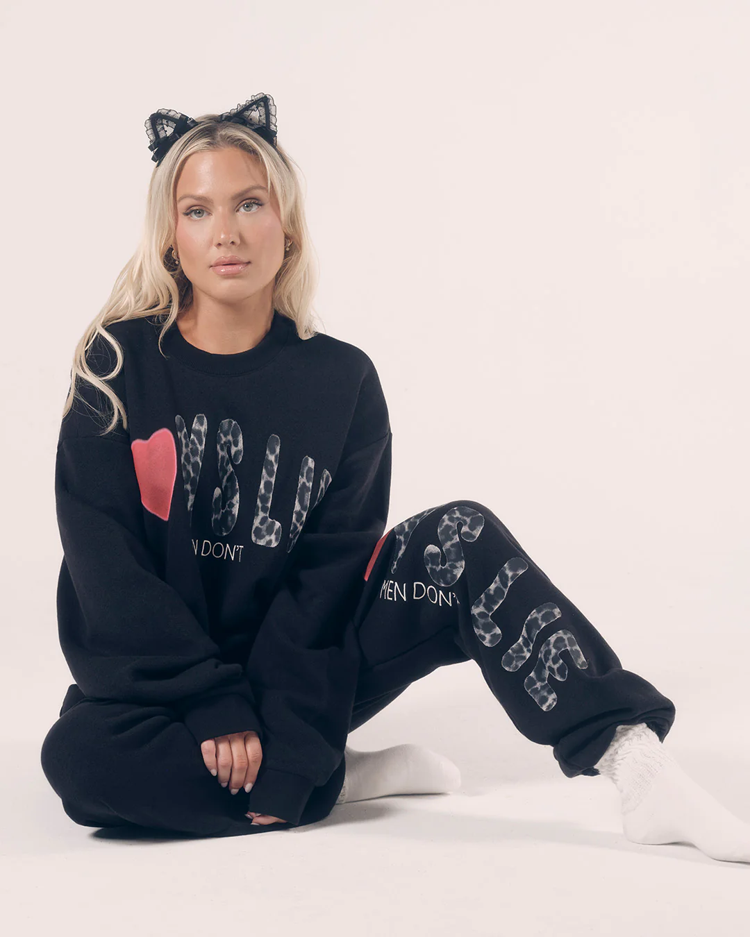 Black Caitlyn Coded Kara Crewneck - Image 6