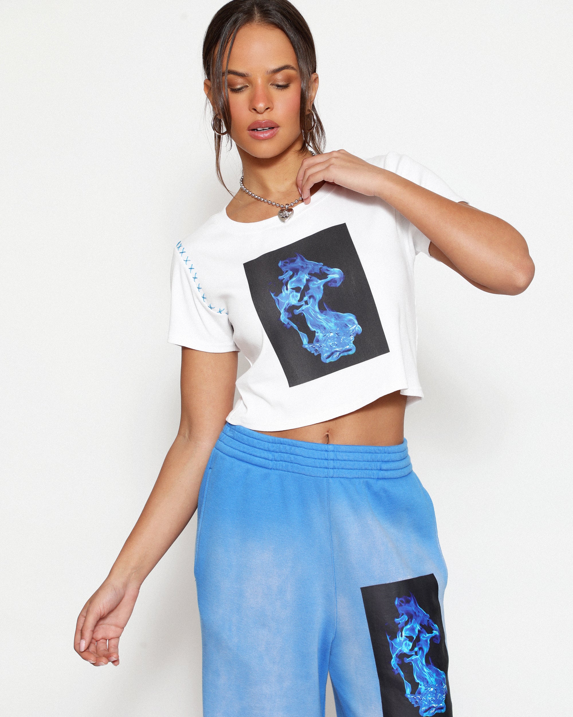 Electric Love Crop Tee - Image 13